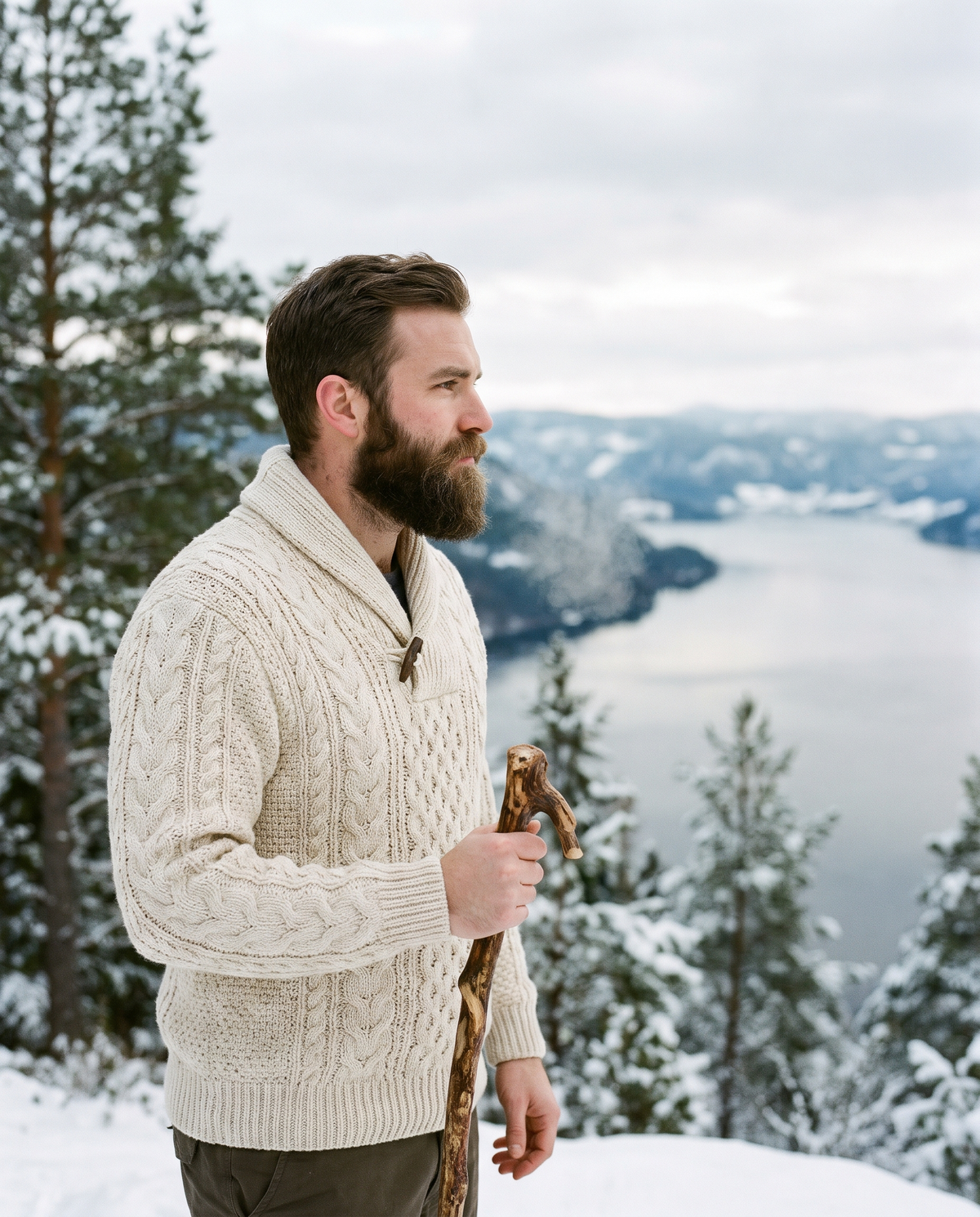 Preston Ivory Shawl