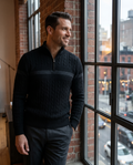 Nolita Black Half-Zip