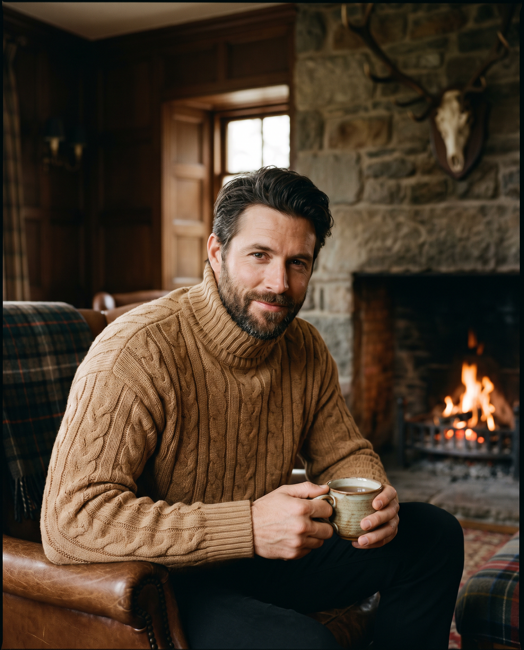 Sinclair Camel Rollneck