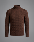 Winthrop Chocolate Turtleneck