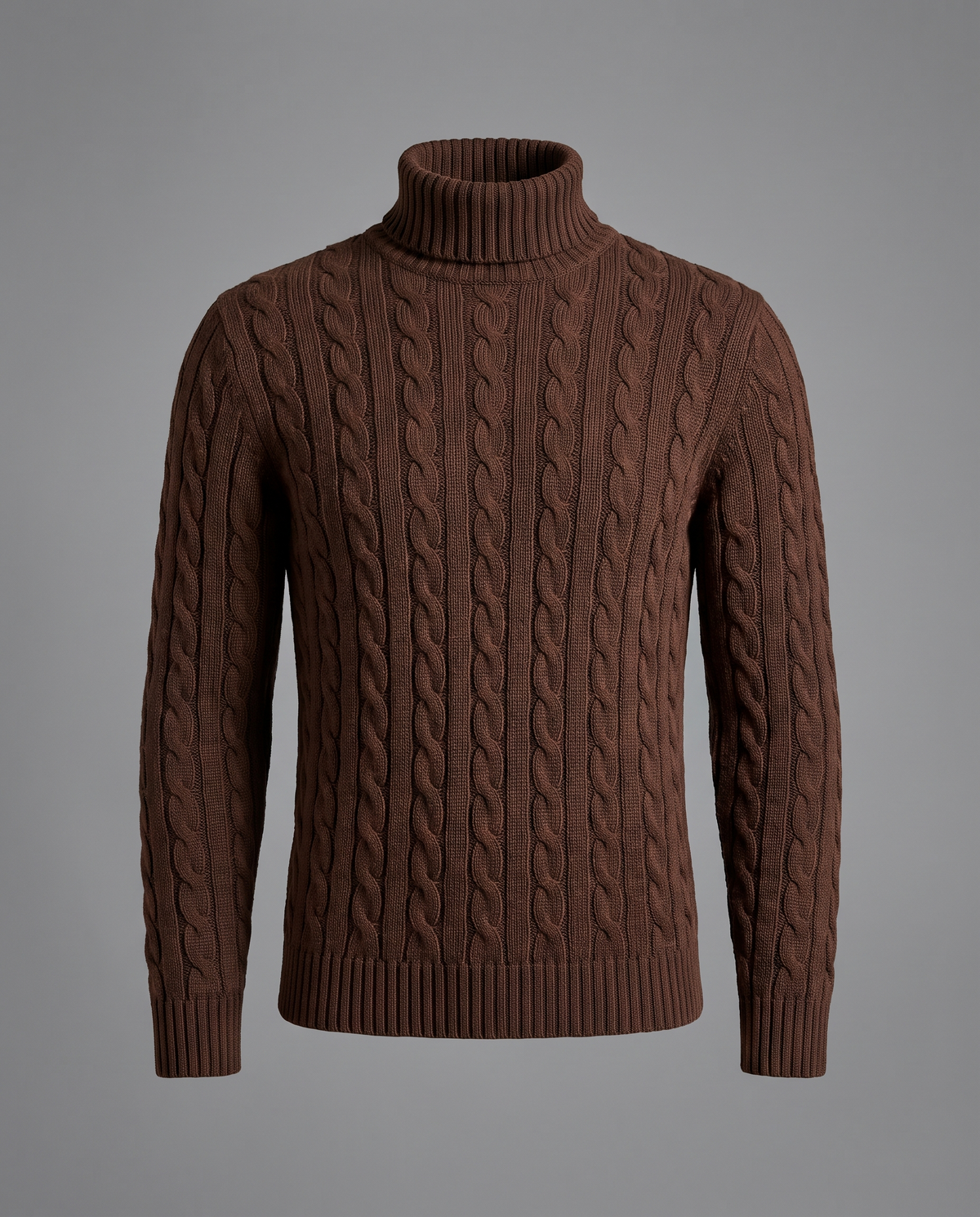 Winthrop Chocolate Turtleneck