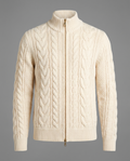 Vanderbilt Cream Zip