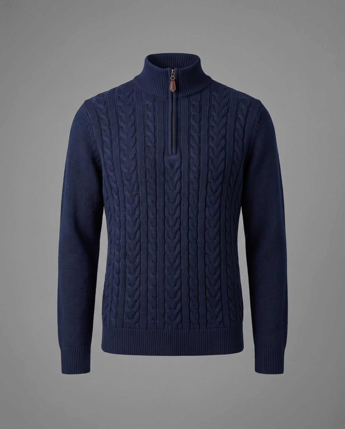 Belfast Navy Half-Zip