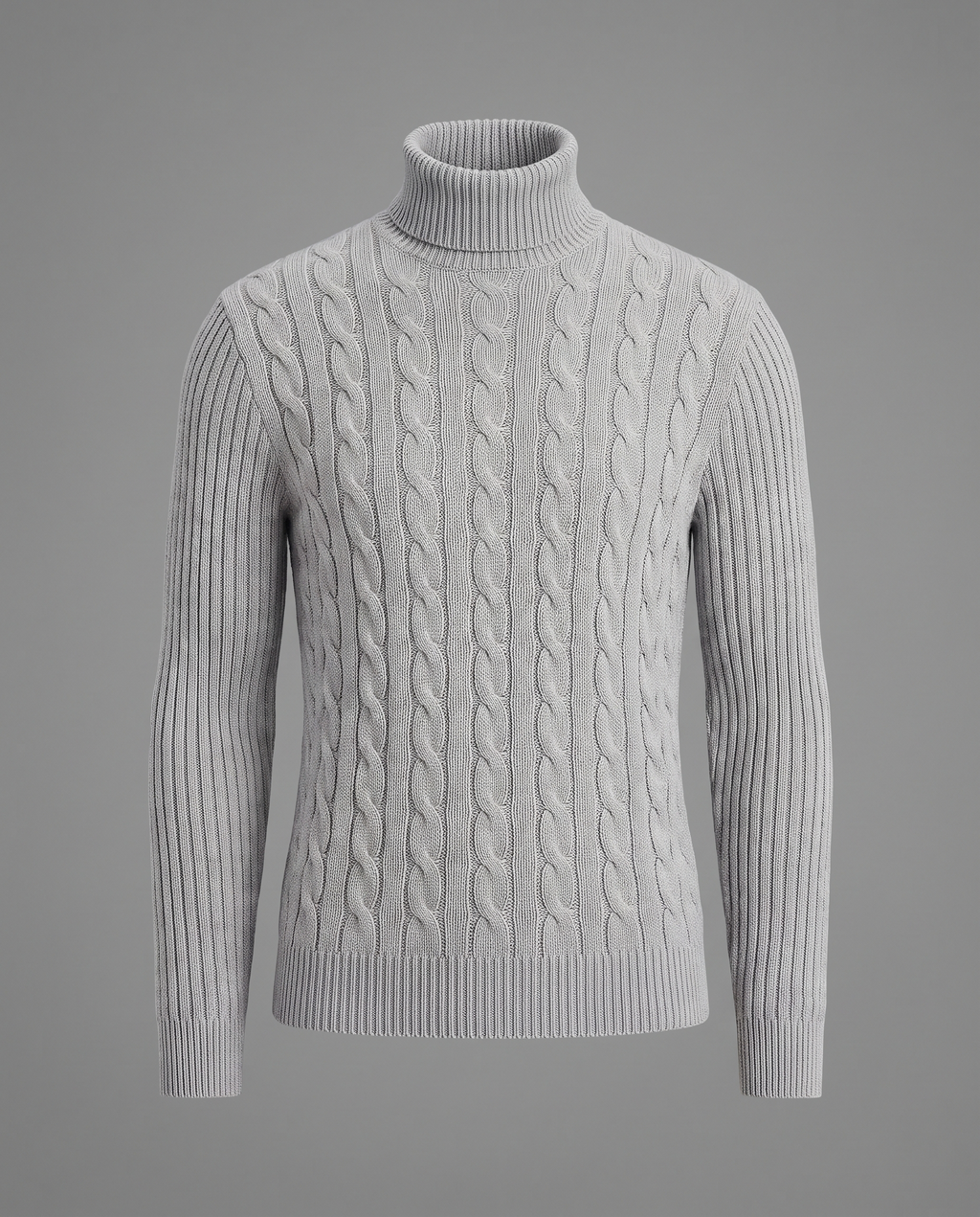 Hudson Grey Turtleneck