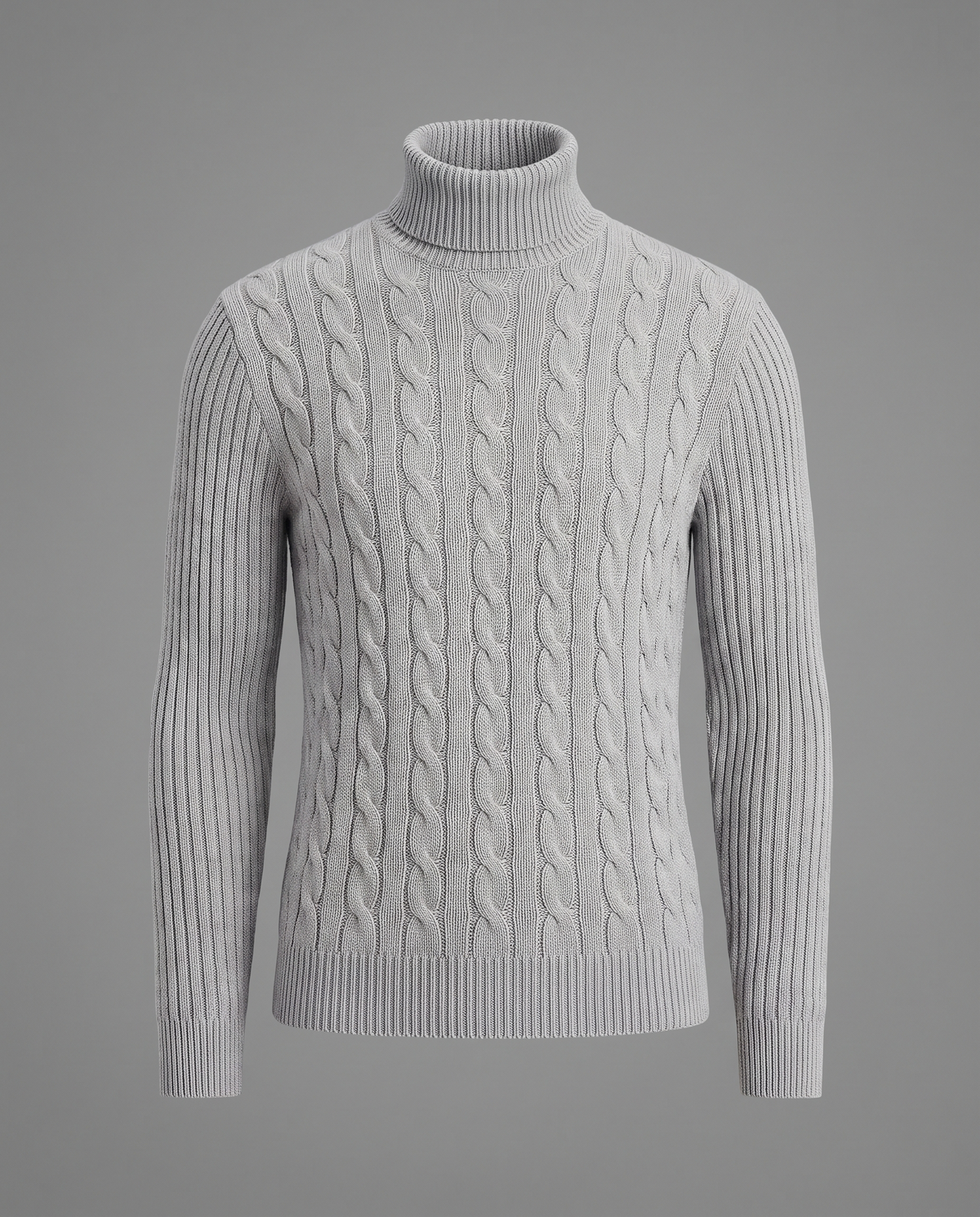 Hudson Grey Turtleneck